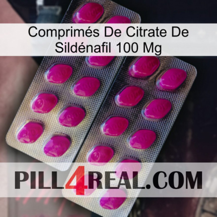 Comprimés De Citrate De Sildénafil 100 Mg 10